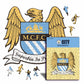 Manchester City FC® Retro Escudo - Rompecabezas de Madera