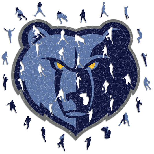 Memphis Grizzlies™ - Rompecabezas de Madera