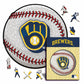 Milwaukee Brewers™ - Rompecabezas de Madera