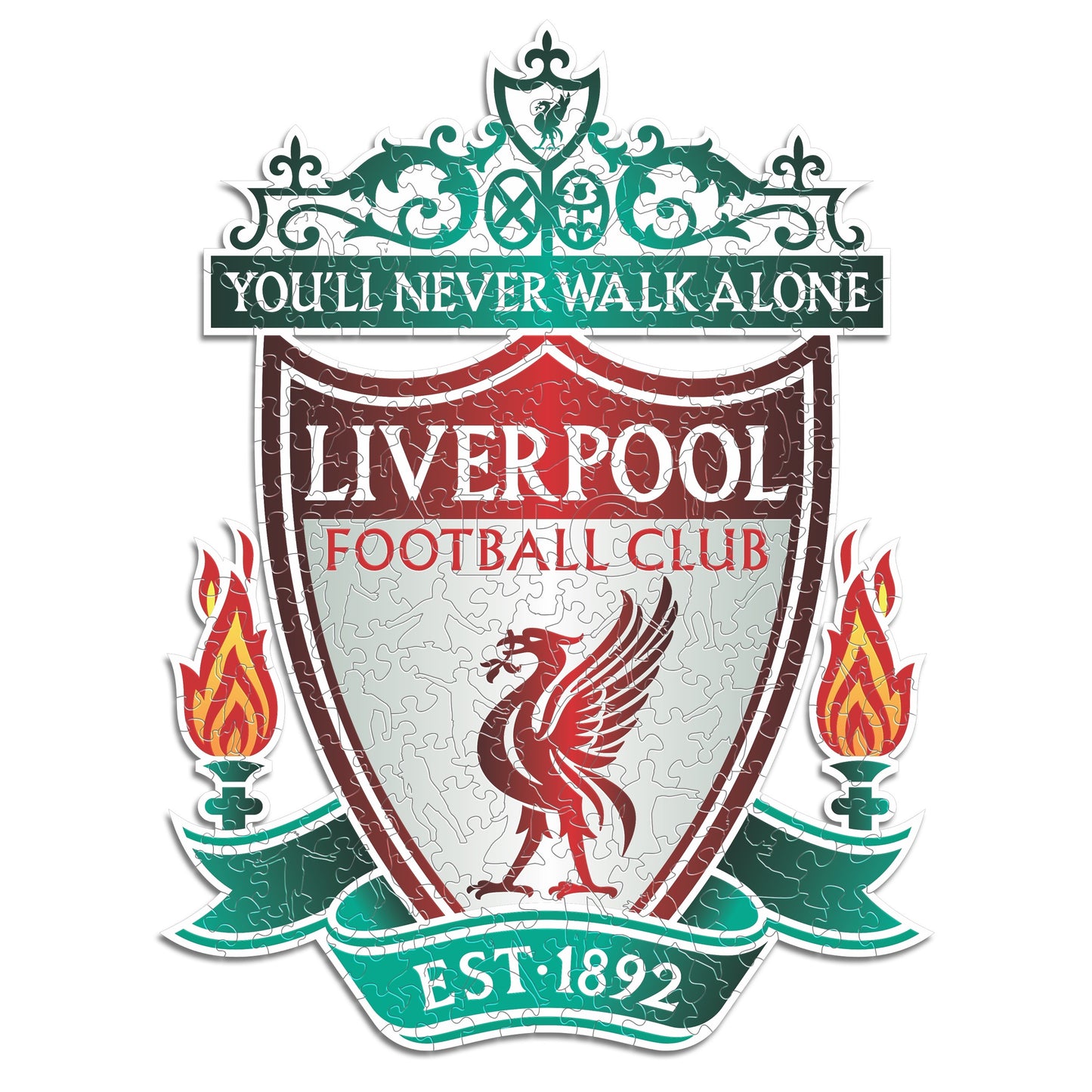 Liverpool FC® Escudo - Rompecabezas de Madera
