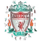 2 PACK Liverpool FC® Escudo + Liver Bird - Rompecabezas de Madera