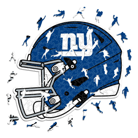 New York Giants™ Casco - Rompecabezas de Madera
