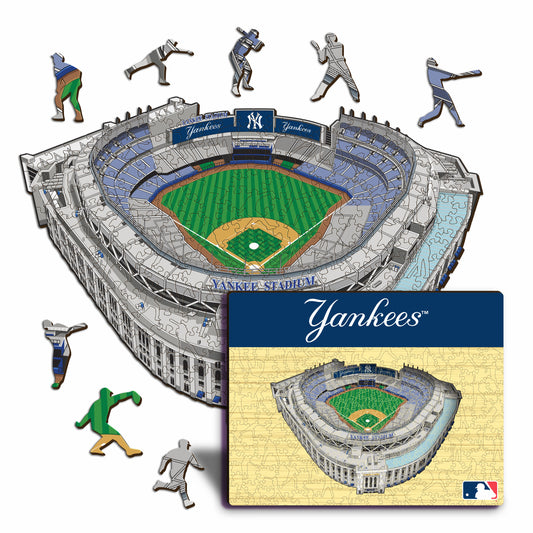 New York Yankees™ Estadio - Rompecabezas de Madera