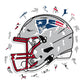 New England Patriots™ Casco - Rompecabezas de Madera