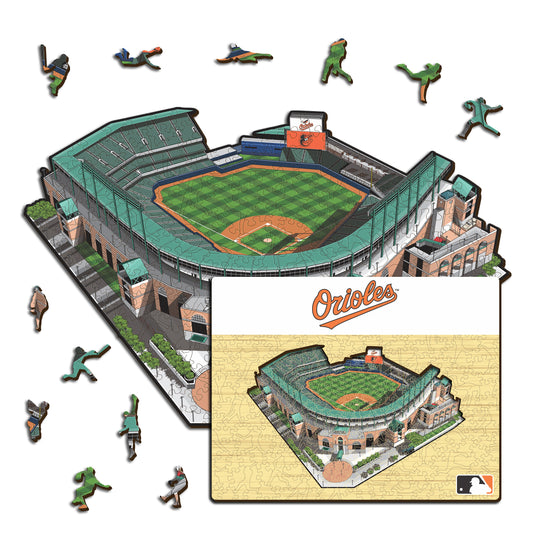 Baltimore Orioles™ Oriole Park at Camden Yards - Rompecabezas de Madera