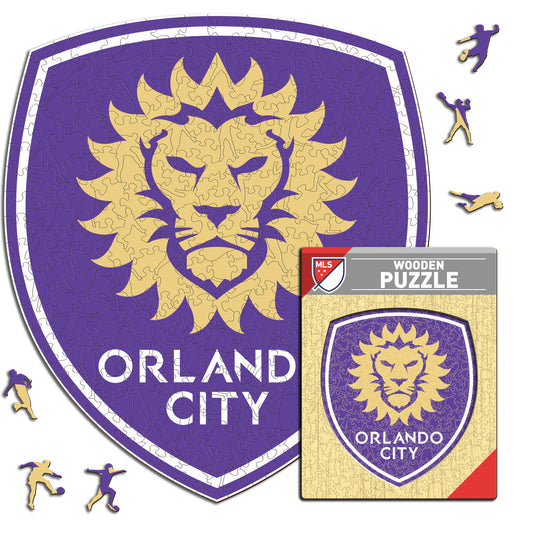 Orlando City SC® Escudo - Rompecabezas de Madera