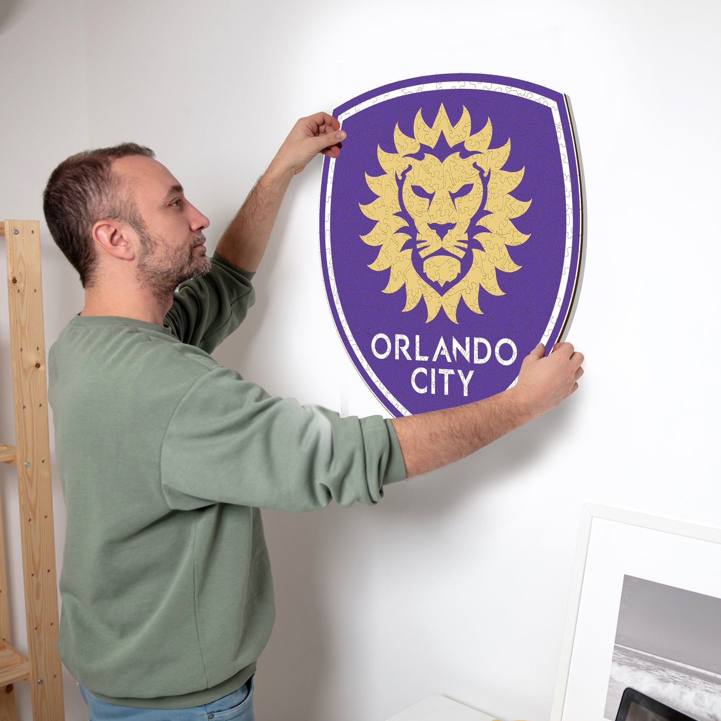 Orlando City SC® Escudo - Rompecabezas de Madera