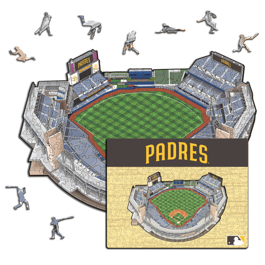 San Diego Padres™ Petco Park - Rompecabezas de Madera