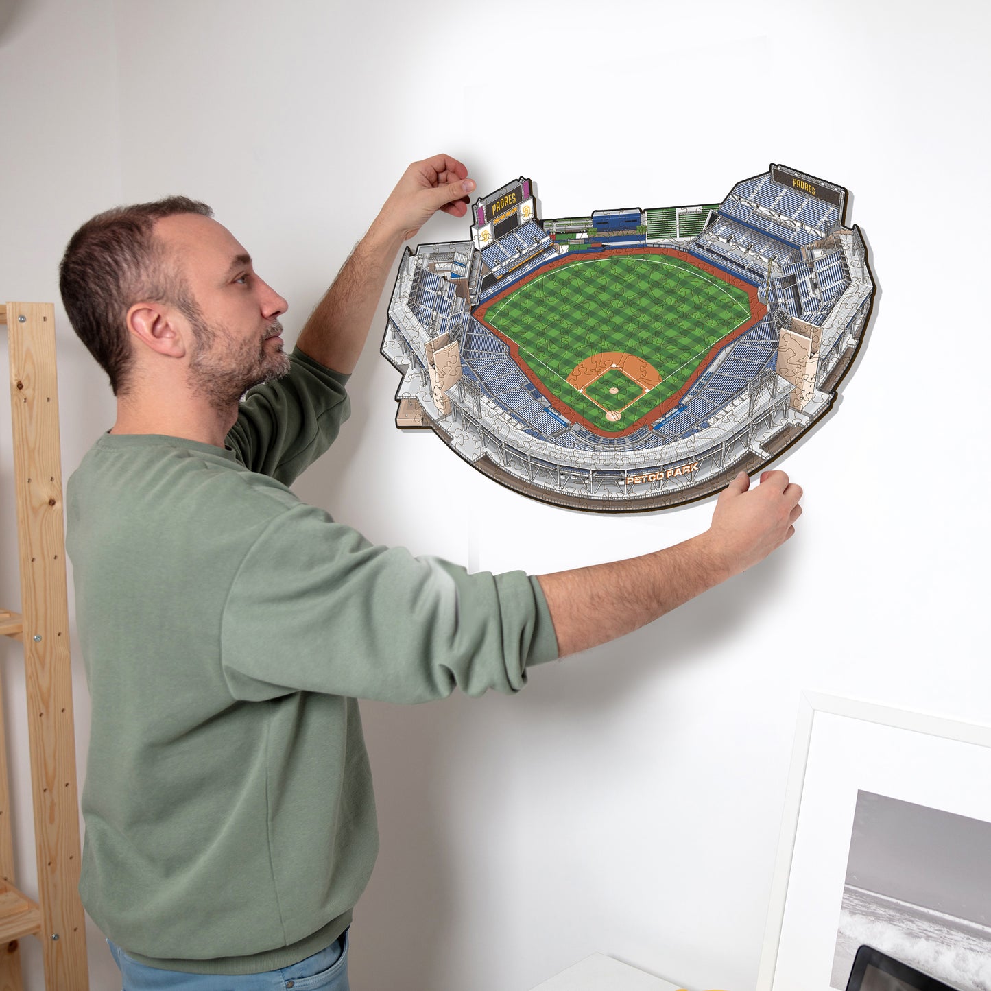 San Diego Padres™ Petco Park - Rompecabezas de Madera