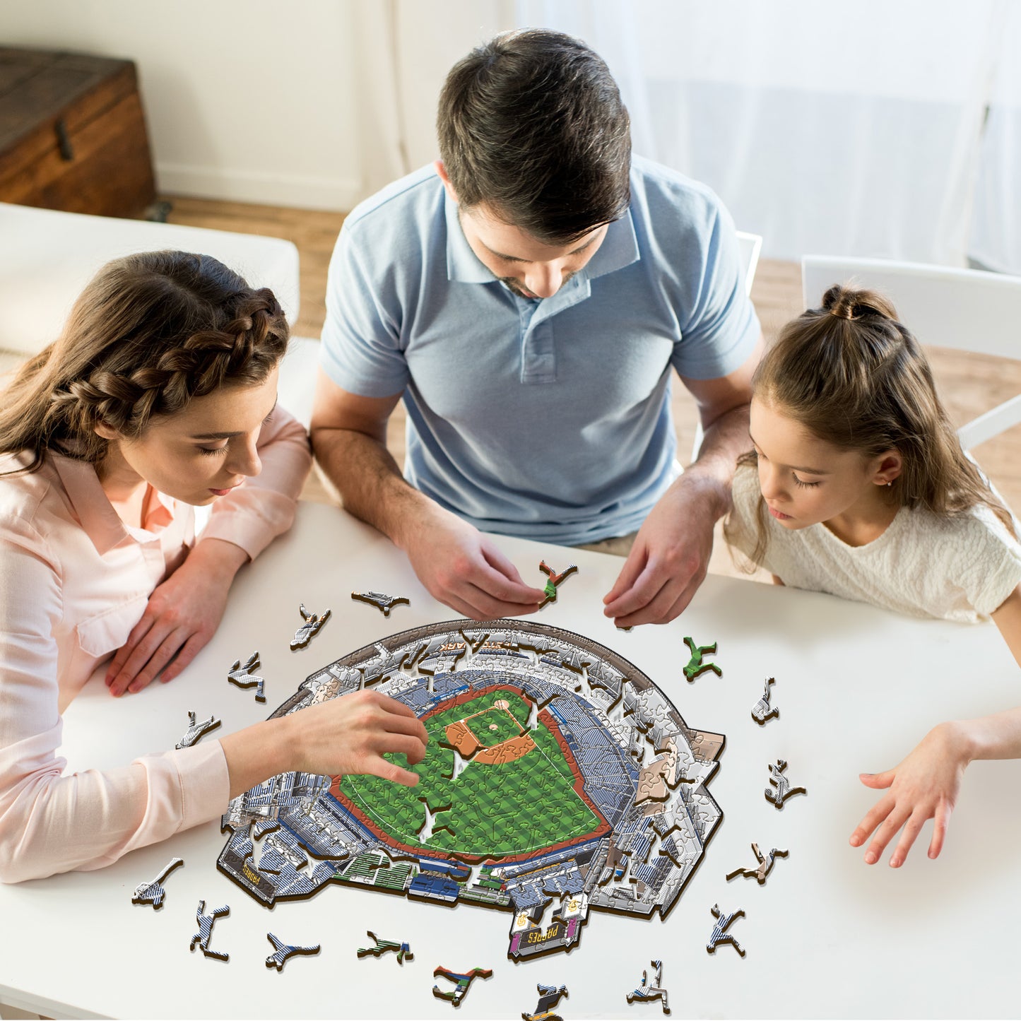San Diego Padres™ Petco Park - Rompecabezas de Madera