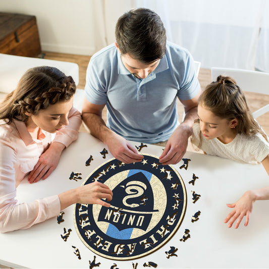 Philadelphia Union® Escudo - Rompecabezas de Madera
