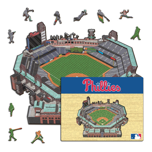 Philadelphia Phillies™ Citizens Bank Park - Rompecabezas de Madera