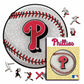 Philadelphia Phillies™ - Rompecabezas de Madera
