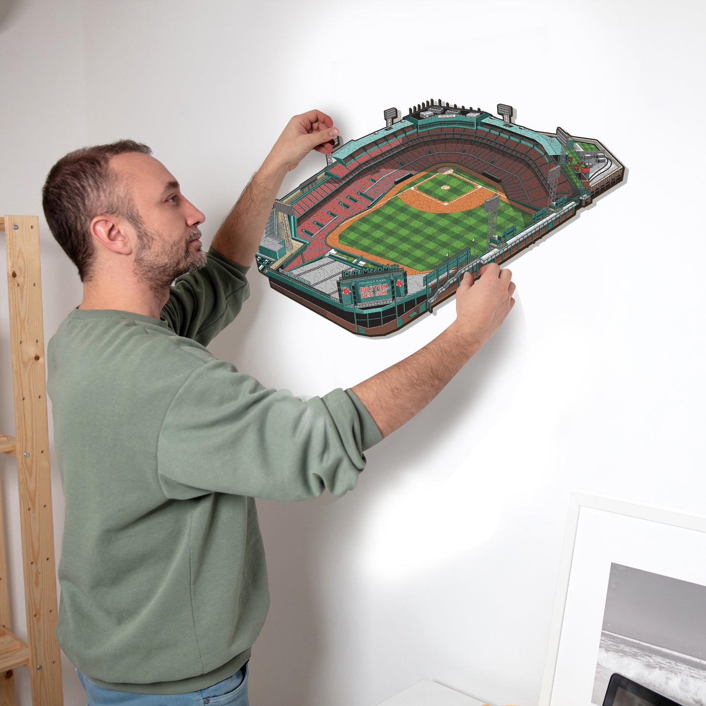Boston Red Sox™ Fenway Park - Rompecabezas de Madera