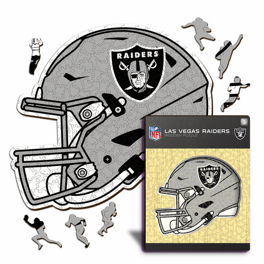 Las Vegas Raiders™ Casco - Rompecabezas de Madera