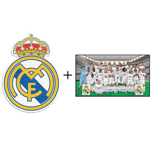 2 PACK Real Madrid CF® Escudo + Equipo
