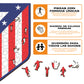 Atlético de Madrid® Escudo - Rompecabezas de Madera