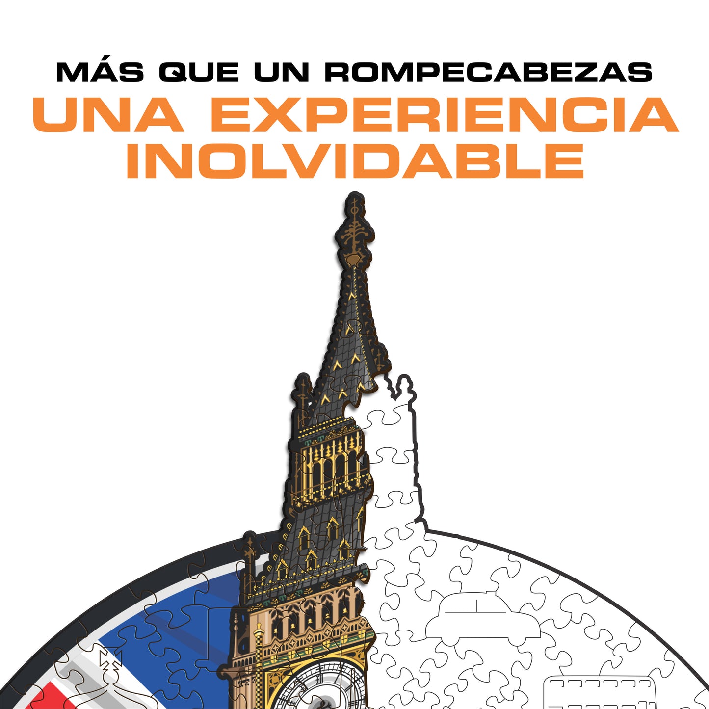 Big Ben - Rompecabezas de Madera
