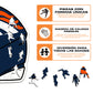 Denver Broncos™ Casco - Rompecabezas de Madera