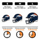 Denver Broncos™ Casco - Rompecabezas de Madera