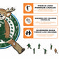 Milwaukee Bucks™ Mascota Rompecabezas de Madera