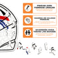 Buffalo Bills™ Casco - Rompecabezas de Madera