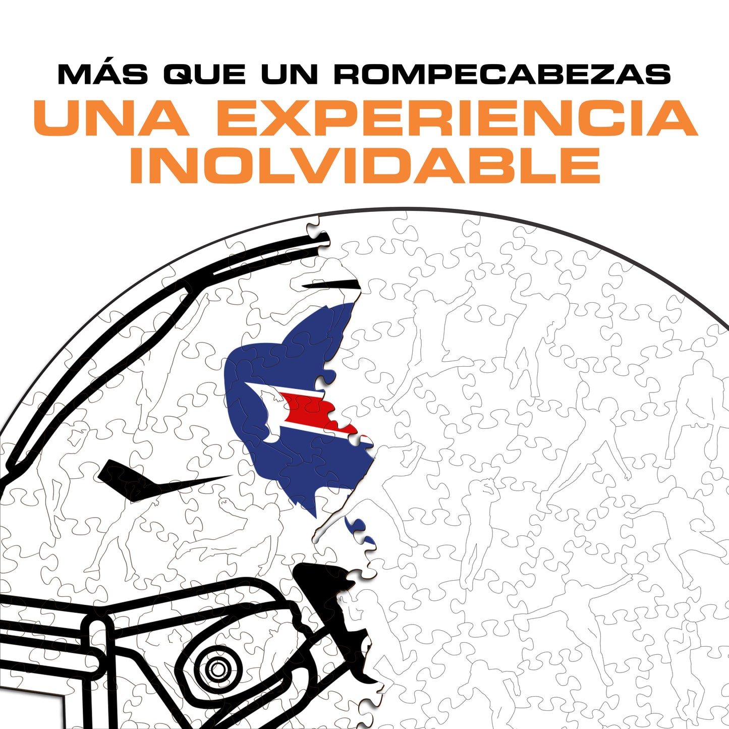 Buffalo Bills™ Casco - Rompecabezas de Madera