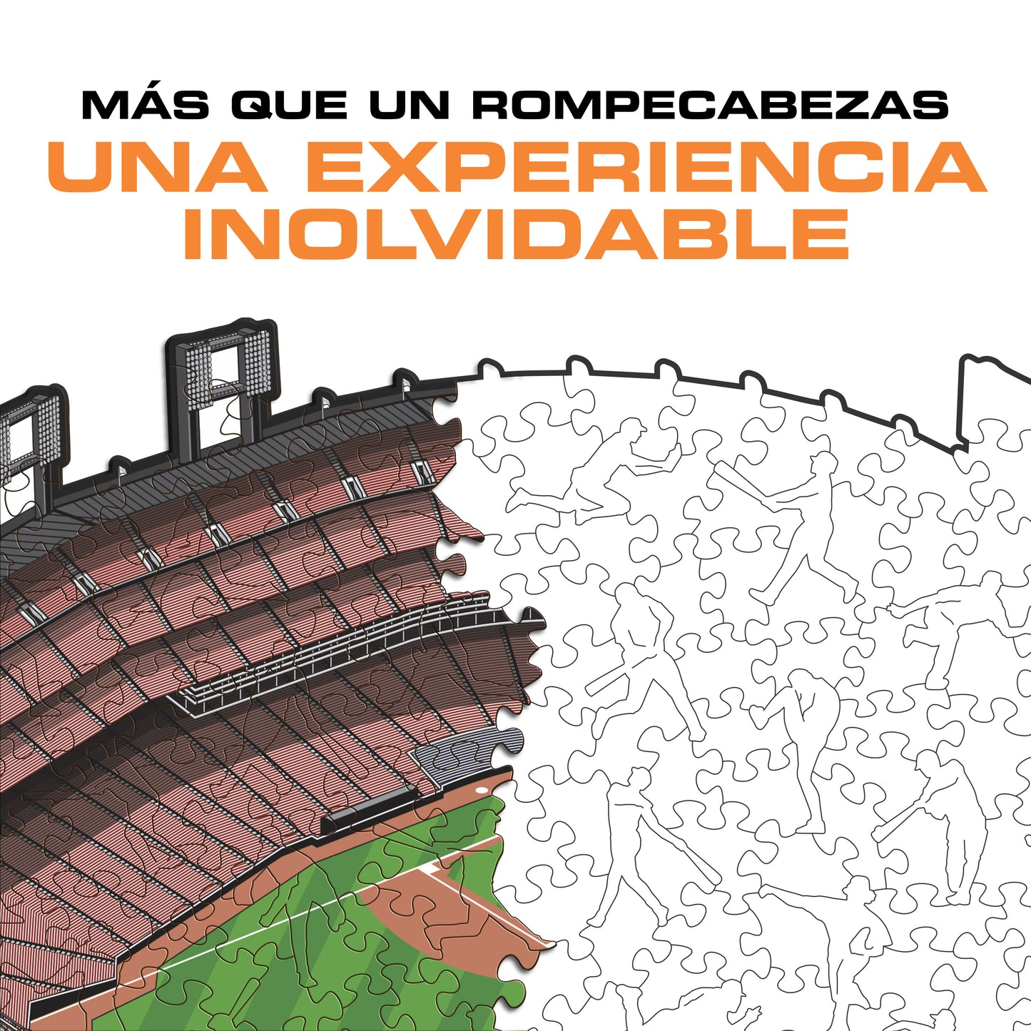 St. Louis Cardinals™ Busch Stadium - Rompecabezas de Madera
