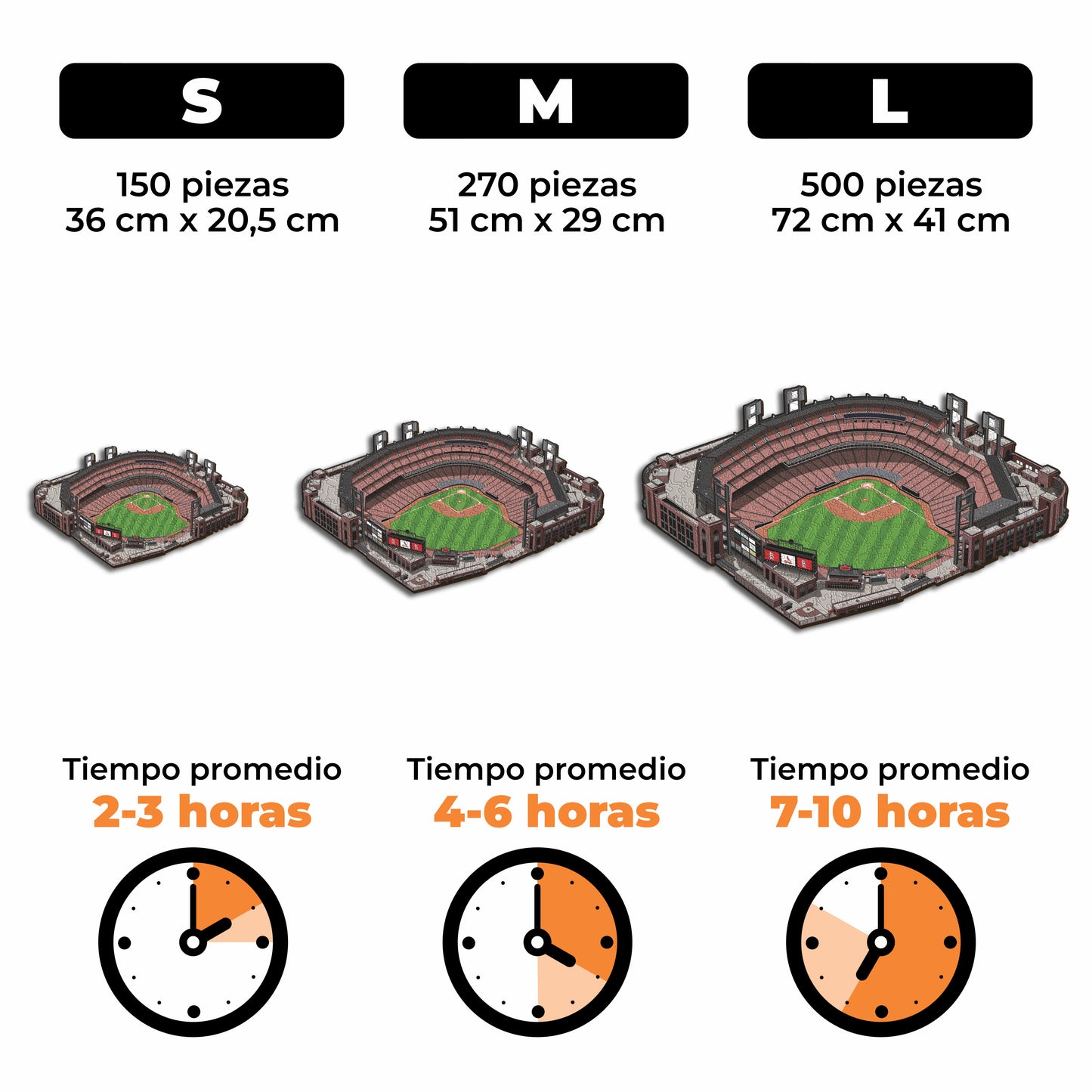St. Louis Cardinals™ Busch Stadium - Rompecabezas de Madera