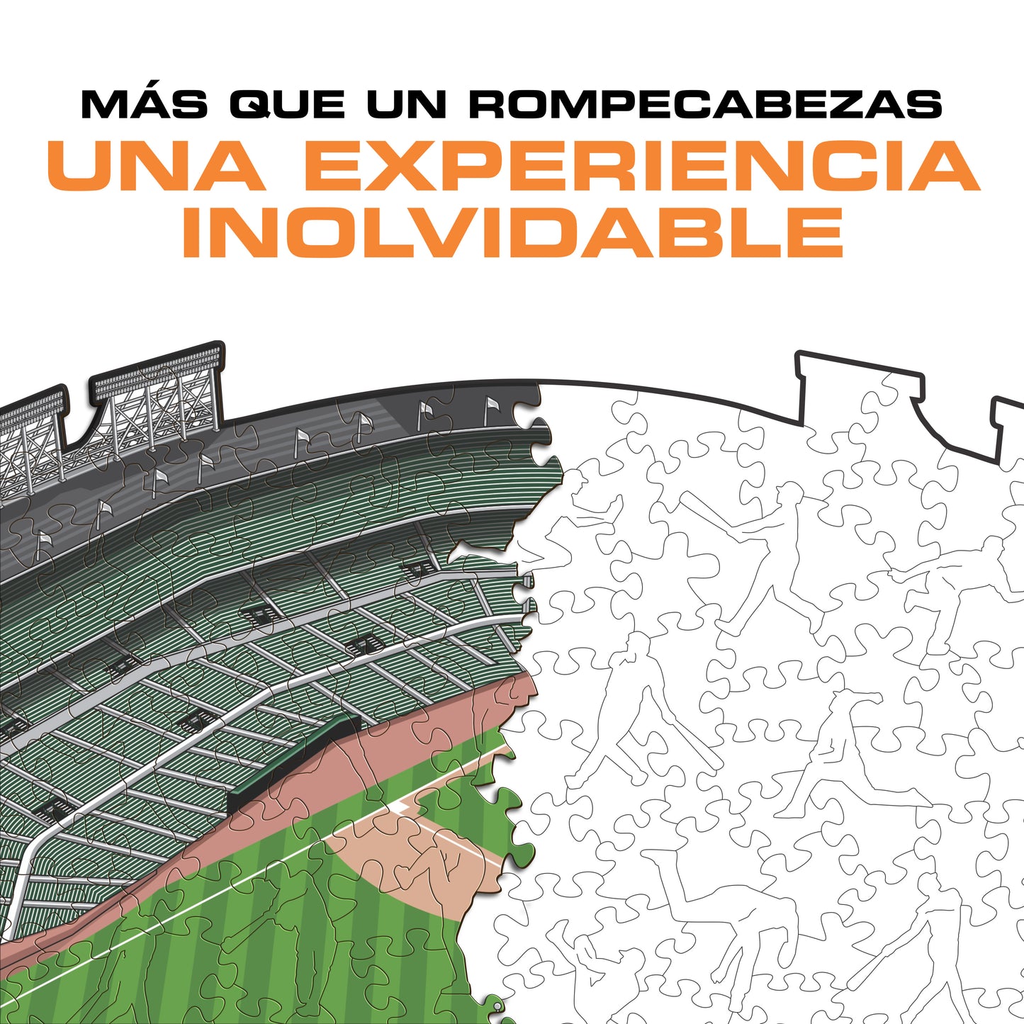 Chicago Cubs™ Wrigley Field - Rompecabezas de Madera