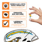 Los Angeles Chargers™ Casco - Rompecabezas de Madera