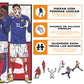 Selección Francesa® 6 Jugadores - Rompecabezas de Madera