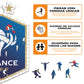 Selección Francesa® Escudo - Rompecabezas de Madera