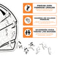 Indianapolis Colts™ Casco - Rompecabezas de Madera