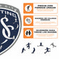 Sporting Kansas City® Escudo - Rompecabezas de Madera