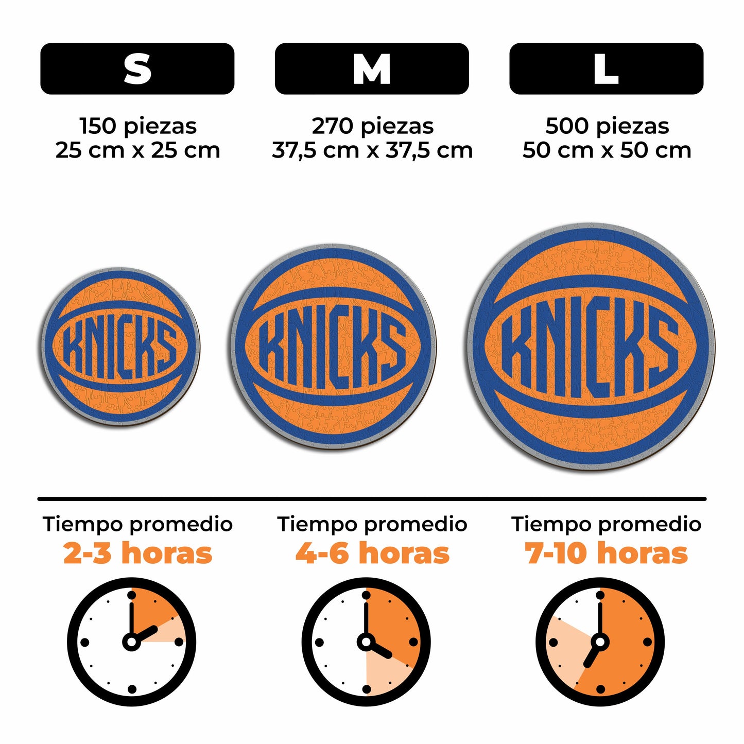 New York Knicks™ - Rompecabezas de Madera