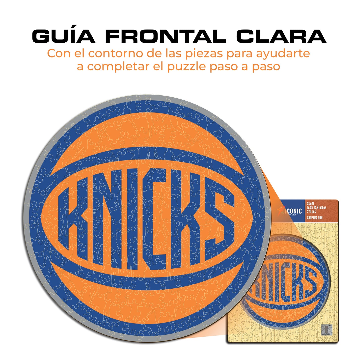 New York Knicks™ - Rompecabezas de Madera