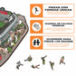 Los Angeles Angels™ Angel Stadium - Rompecabezas de Madera