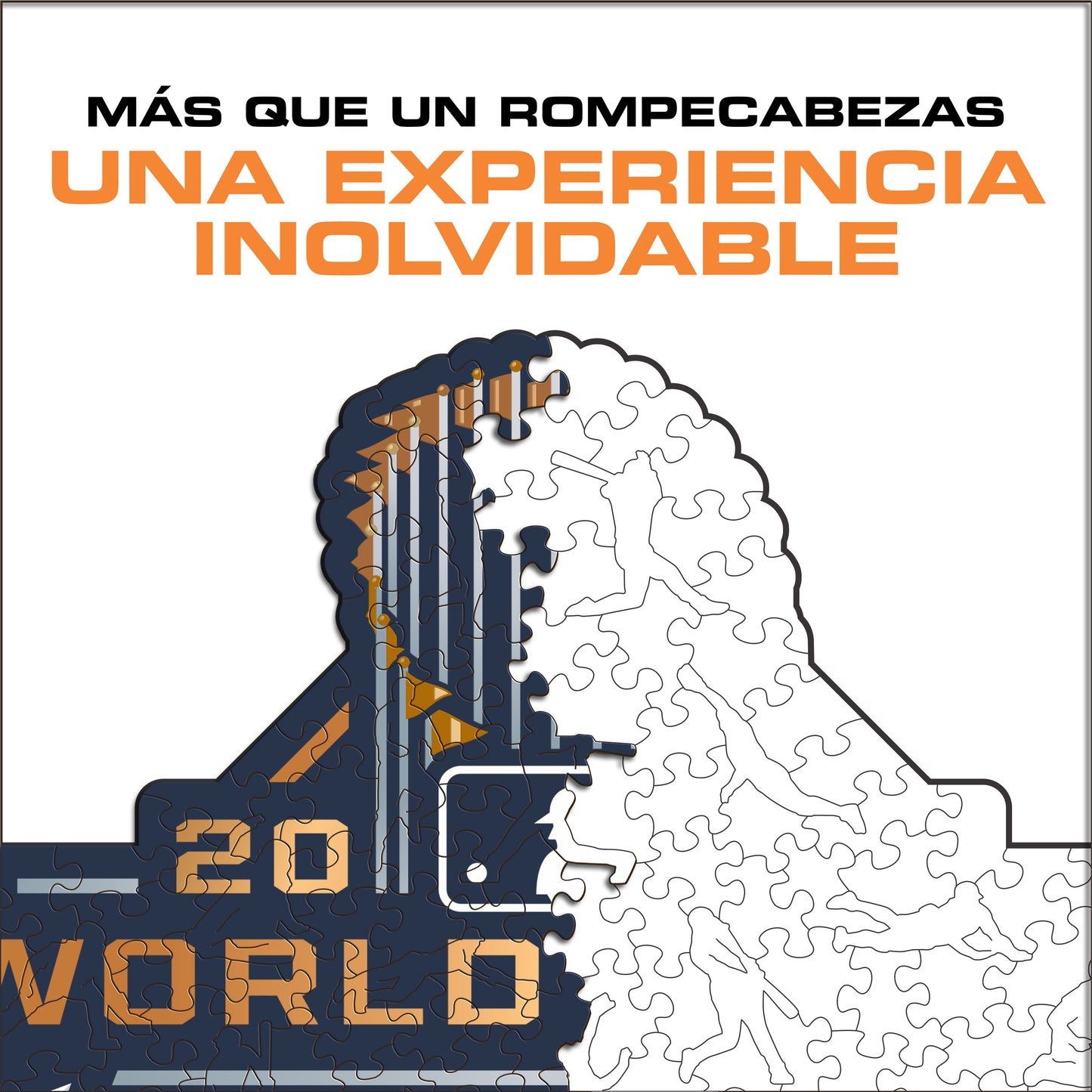 Los Angeles Dodgers™ 2025 World Series - Rompecabezas de Madera