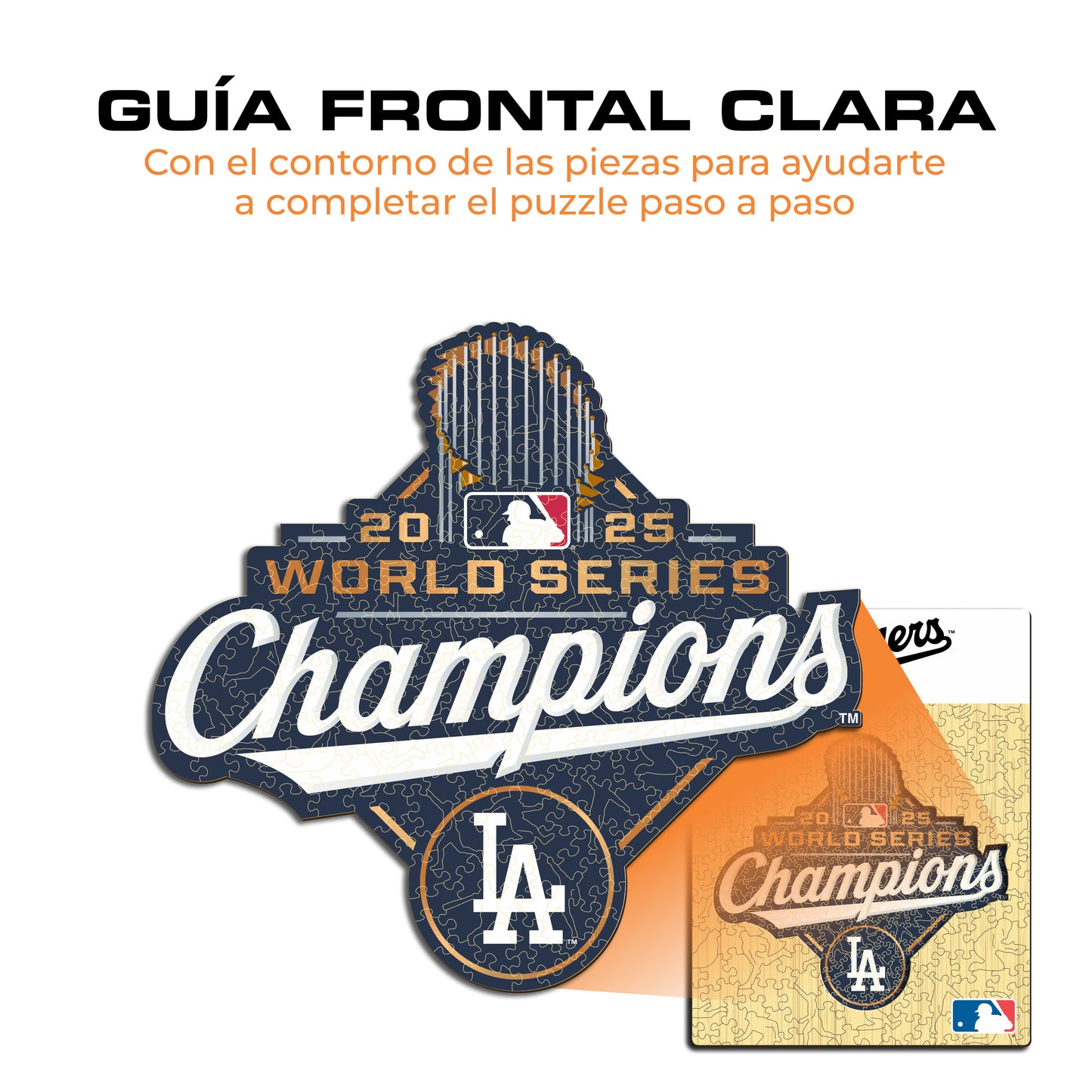 Los Angeles Dodgers™ 2025 World Series - Rompecabezas de Madera