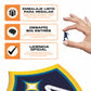 LA Galaxy® Escudo - Rompecabezas de Madera