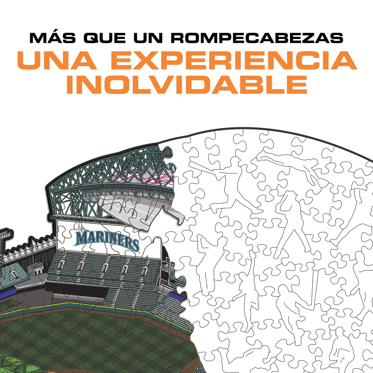 Seattle Mariners™ T-Mobile Park - Rompecabezas de Madera