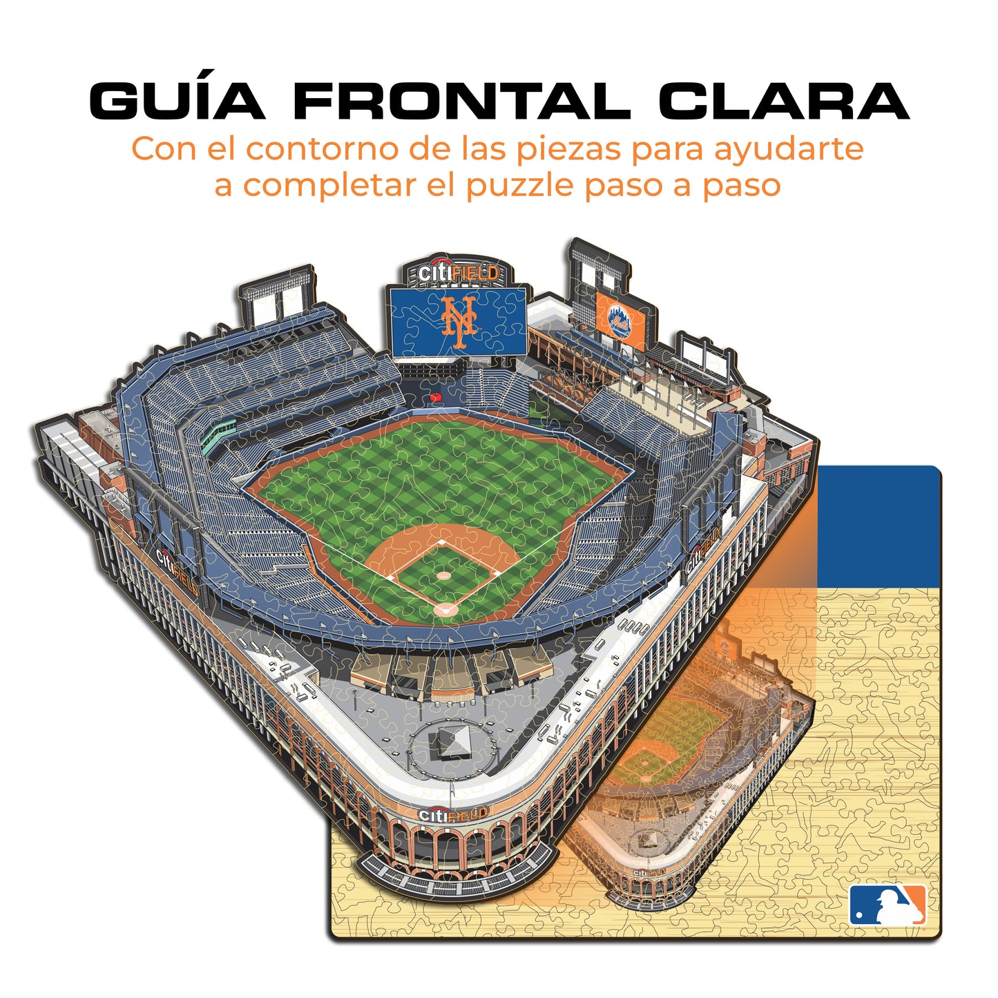 New York Mets™ Citi Field - Rompecabezas de Madera
