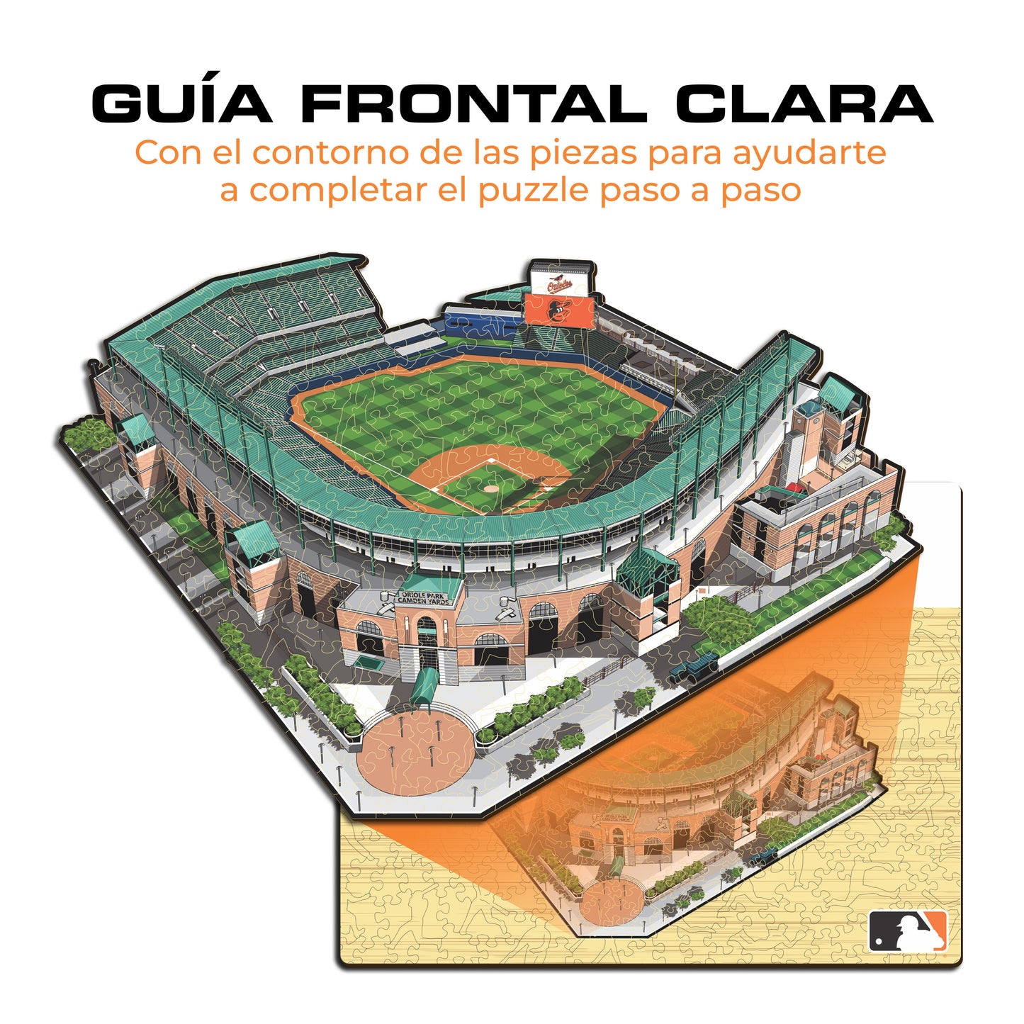 Baltimore Orioles™ Oriole Park at Camden Yards - Rompecabezas de Madera