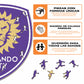 Orlando City SC® Escudo - Rompecabezas de Madera