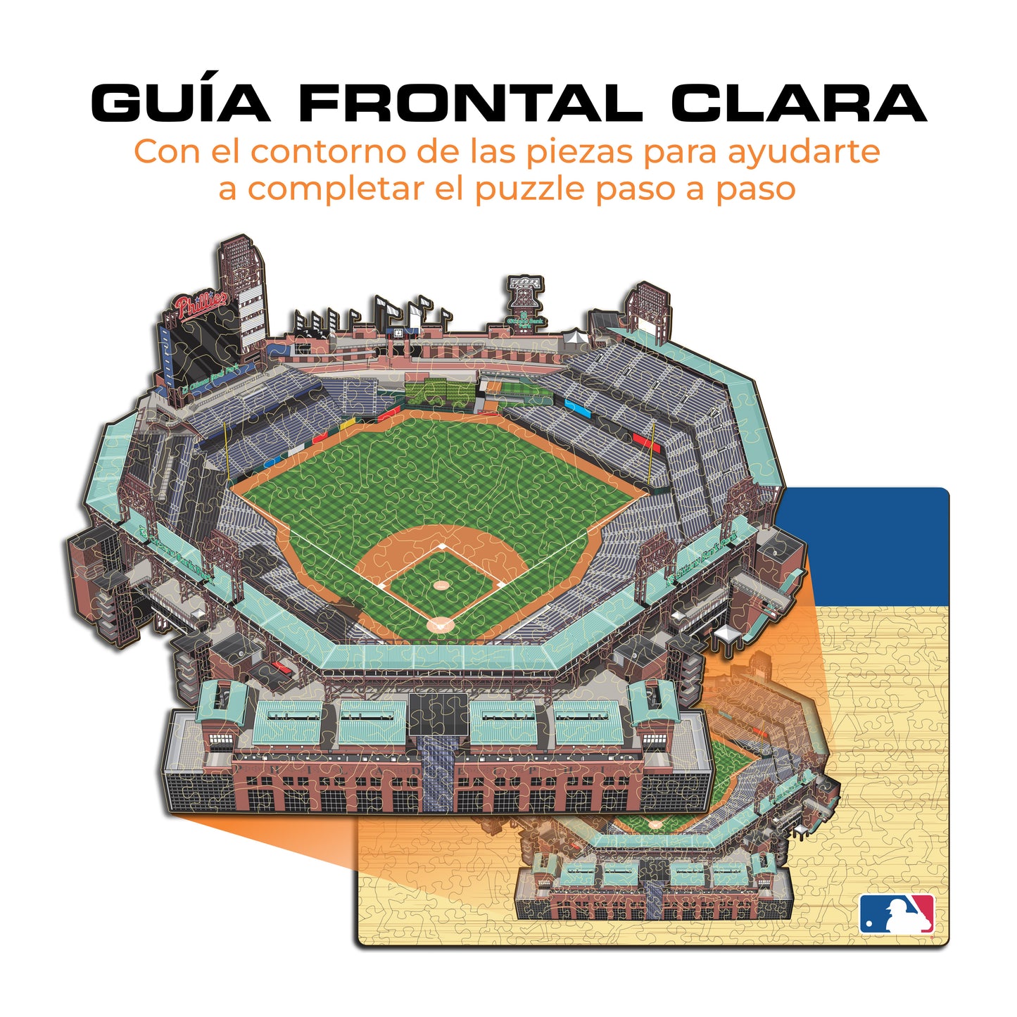 Philadelphia Phillies™ Citizens Bank Park - Rompecabezas de Madera