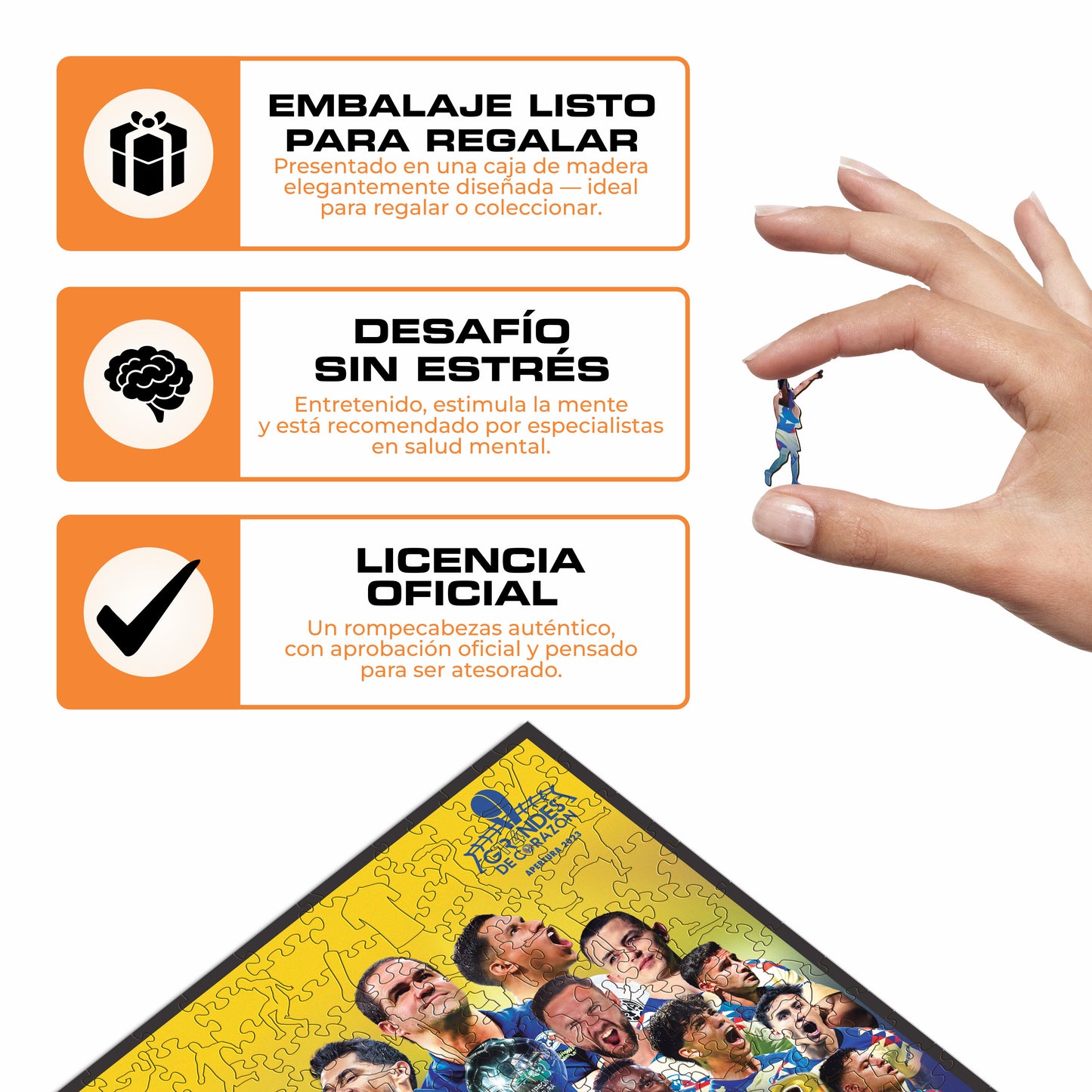 Club América® Campeón - Rompecabezas de Madera