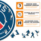 PSG FC® Escudo - Rompecabezas de Madera