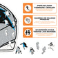 Carolina Panthers™ Casco - Rompecabezas de Madera