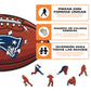 New England Patriots™ - Rompecabezas de Madera
